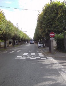 Savigny - Paray accès bloqué avenue CdG 2014-08-31